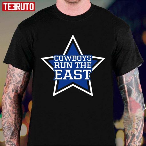 Cowboys Run The East Cool American Football Classic Shirt