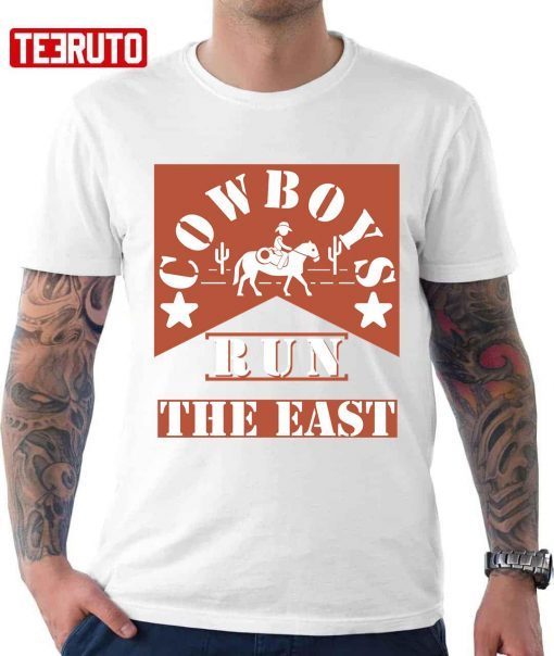 Cowboys Run The East Cool American Vintage Cowboy Classic Shirt