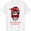 Cupid Is Stupid Messy Bun Skull Anti Valentine's Day Limited Shirt