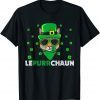 Cute Lepurrchaun Leprechaun Cat Lover Saint Patrick's Day Unisex Shirt