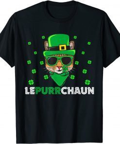 Cute Lepurrchaun Leprechaun Cat Lover Saint Patrick's Day Unisex Shirt