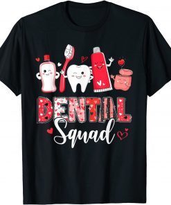 Dental Squad Dental Assistant Dentist Happy Valentine's Day Classic Shirt