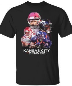 Denver Broncos Vs Kansas City Chiefs AFC West Gift Shirt