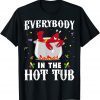 Everybody In The Hot Tub Mardi Gras Crawfish Cajun Gift T-Shirt