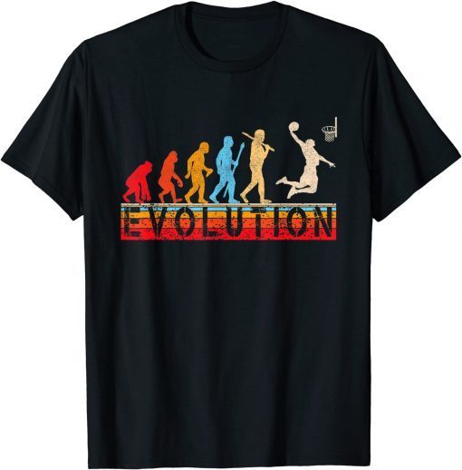 Evolution Basketball Players Basketball Unisex Shirt