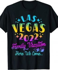 Family Vacation Las Vegas 2022 Matching Family Trip Group 2022 Shirt