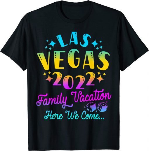 Family Vacation Las Vegas 2022 Matching Family Trip Group 2022 Shirt