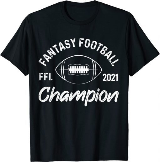 Fantasy Football Champion draft day season 2021 champ Unisex Shirt