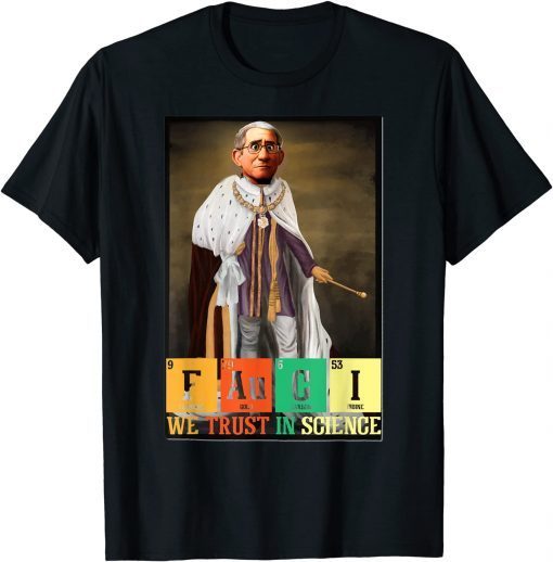 Fauci Fauci Email Arrest Fauci Vaccine Mask Science Limited T-Shirt
