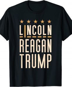 Favorite Presidents Trump Lincoln Reagan Trump Limited Shirt