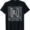 February 14th Valentines 2022 Typography Couples Matching Classic Shirt