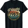 February 1983 39th Birthday 39 Years Old Gift T-Shirt