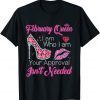 February Queen I Am Who I Am Your Approval Isn't Needed Classic Shirt