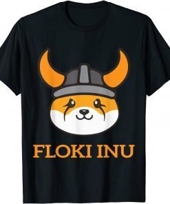 Floki Inu Coin Crypto Token Cryptocurrency Blockchain Wallet Gift Shirt