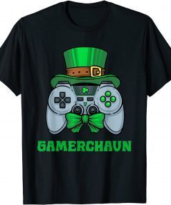 Gamerchaun Irish Gaming St Patricks Day T-Shirt