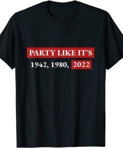 Georgia Party Like It’s 2022 Football Championship Unisex Shirt