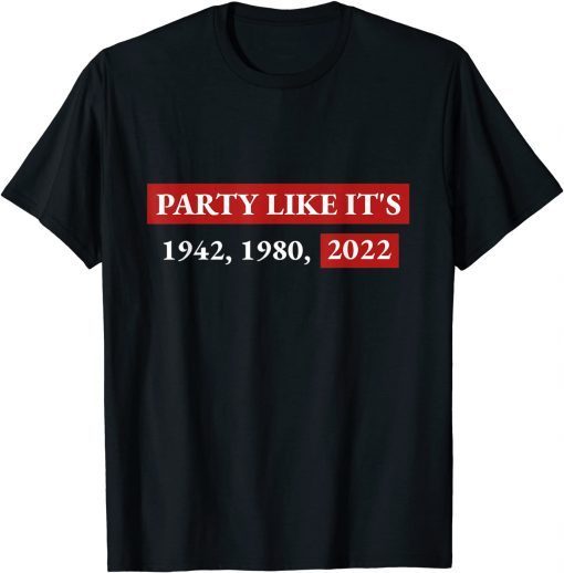 Georgia Party Like It’s 2022 Football Championship Unisex Shirt