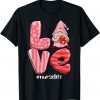 Gnomes Love Stethoscope Nurse Life Valentine Day 2022 Official Shirt