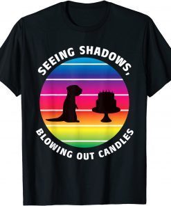 Groundhog Day Birthday February 2 Phrase Rainbow Art Gift Shirt