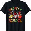 Happy 100th Day Of School 100 Days Of Gnomes Kindergarten Unisex Shirt