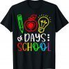 Happy 100th Day Of School Teacher Student 100 Days Smarter T-Shirt