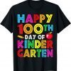 Happy 100th Day of Kindergarten Teacher or Student T-Shirt