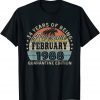 Happy 34th Birthday Decoration Awesome Since February 1988 Limited T-Shirt