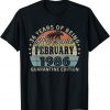 Happy 36th Birthday Decoration Awesome Since February 1986 Limited Shirt