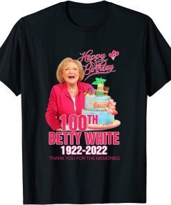 Happy Birthday 100th Betty White Unisex Shirt