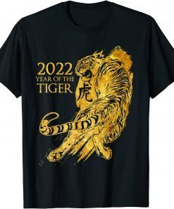 Happy Chinese New Year 2022 Year of The Tiger Lunar Zodiac Limited Shirt