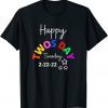 Happy Twosday Tuesday February 22nd 2022 School Twos Day Gift Shirt