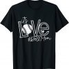 Happy Valentine's Day 2022 Baseball Is My Valentine Softball Unisex Shirt