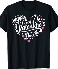 Happy Valentine's Day Heart Classic shirt