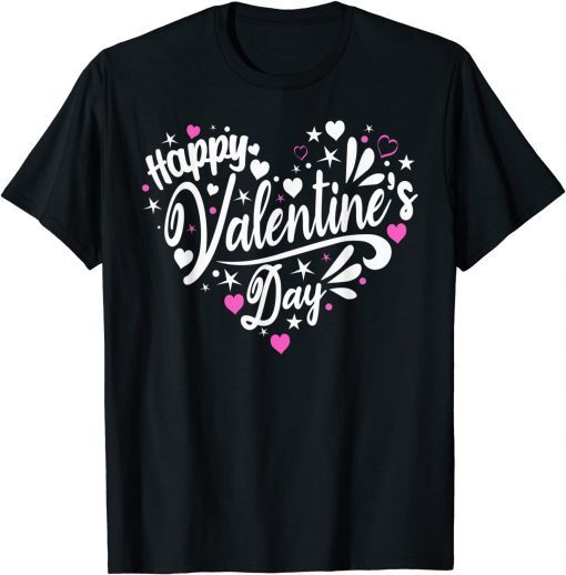 Happy Valentine's Day Heart Classic shirt