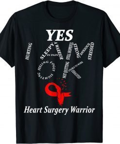 Heart Surgery Warrior I'm Fine Unisex Shirt