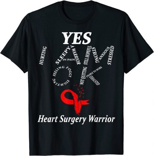 Heart Surgery Warrior I'm Fine Unisex Shirt