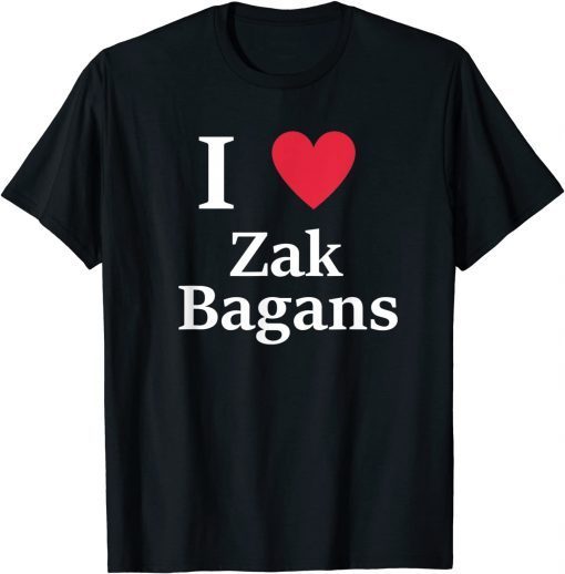 I Love Heart Zak Bagans Haunted Museum Ghost Adventure Unisex Shirt