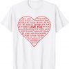 I Love You Different Languages, Multicultural World Traveler Gift Shirt