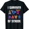 I Survived 100 Days Of School for a 1st Grade Student Classic Shirt