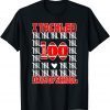 I Tackled 100 Days Of School Football Day Of School Teachers Unisex Shirt