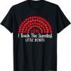 I Teach The Sweetest Hearts Rainbow Teacher Valentines Day Unisex Shirt