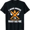 I Was Made To Play With Knives and Fire Kitchen Gift Shirt