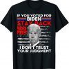 If You Voted For Biden Stay Back 500 Feet Usa Flag Unisex Shirt