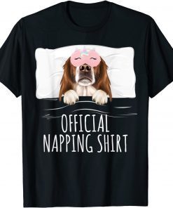 Irish Red White Setter Unicorn Sleep Mask Official Napping Unisex Shirt