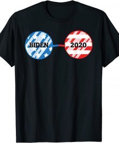 Joe Biden 2020 Glasses Election USA President Democrat Gift T-Shirt