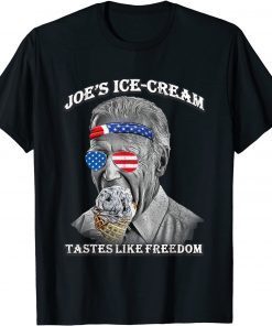Joe's Ice-Cream, Funny 4th Of July, Biden Taste of Freedom Limited Shirt