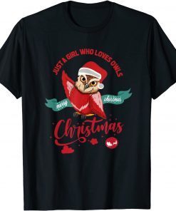 Just A Girl Who Loves Owls Limited Shirt