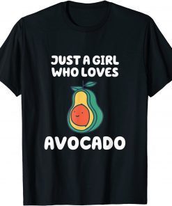 Just a Girl Who Loves Avocado Unisex Shirt