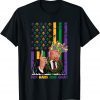 Keep Mardi Gras Great Trump, Flag American, Mardi Gras T-Shirt