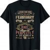 Legends Were Born In February 1982 Aged Life Begins At 40 Classic shirt